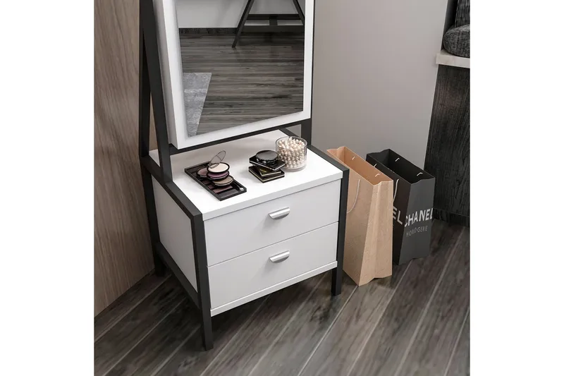 Challur Sminkbord 41 cm - Vit - Products - Möbler - Bord & matgrupp - Sminkbord & toalettbord