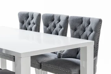 Cibus Matgrupp 180 cm inkl 6 Bergviken Stolar - Vit - Products - Möbler - Bord & matgrupp - Matgrupp