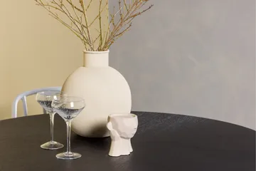 Copenhagen Matgrupp 115 cm Rund med 4 Dyrön stolar - Svart - Products - Möbler - Bord & matgrupp - Matgrupp