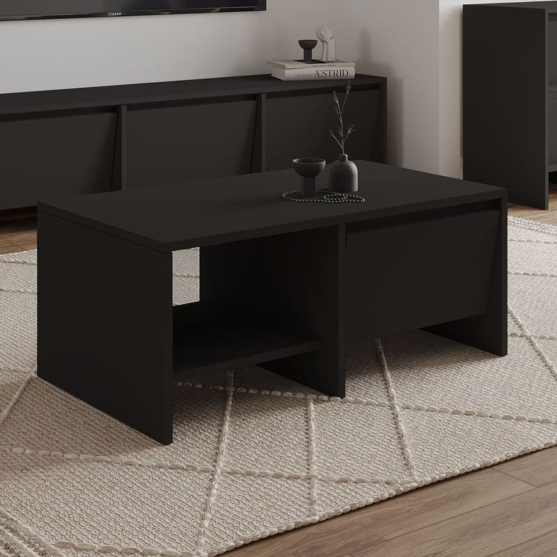 Crala Soffbord 90x35x45 cm - Svart - Products - Möbler - Bord & matgrupp - Soffbord