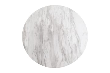 Daddeli Matbord 110 cm Rund - Vit/Svart - Products - Möbler - Bord & matgrupp - Matbord & köksbord