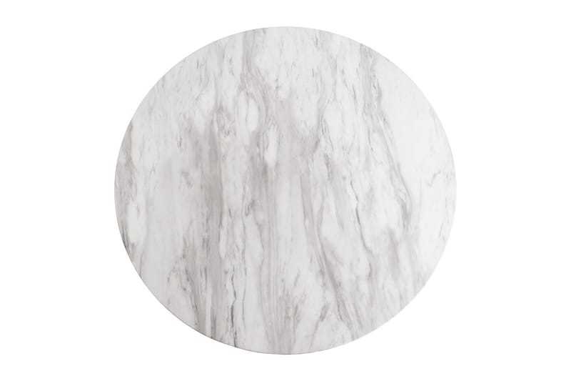 Daddeli Matbord 110 cm Rund - Vit/Svart - Products - Möbler - Bord & matgrupp - Matbord & köksbord