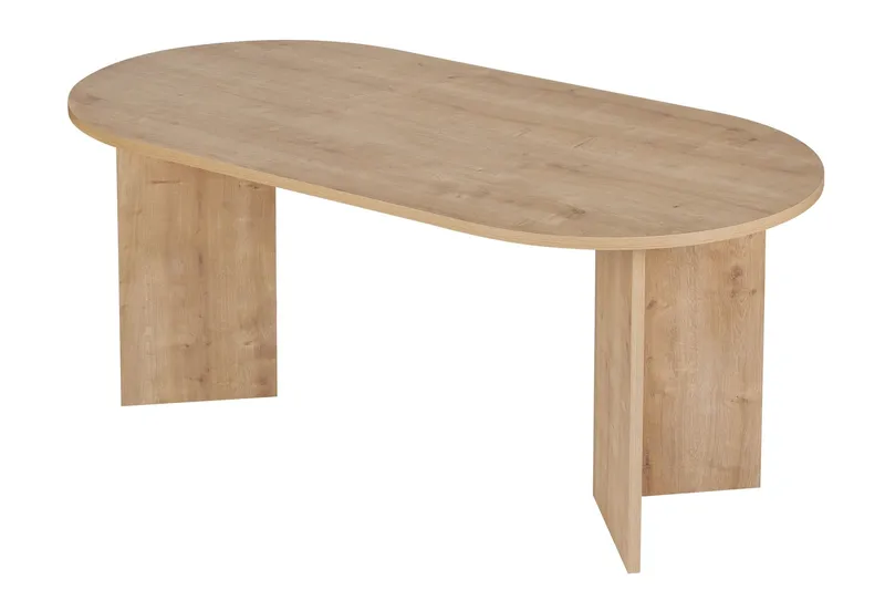 Dano Matbord 180 cm Oval - Safir Ek - Products - Möbler - Bord & matgrupp - Matbord & köksbord