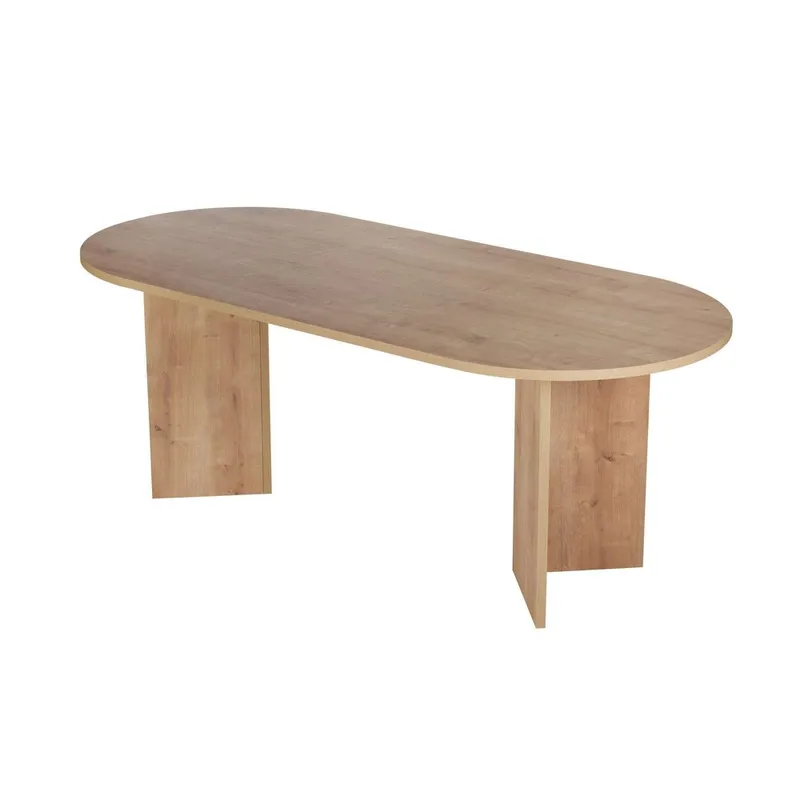 Dano Matbord Oval 200 cm - Natur - Products - Möbler - Bord & matgrupp - Matbord & köksbord