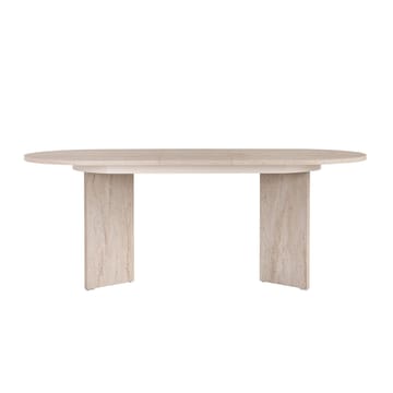 Dano Utdragbart Matbord 160 cm Oval - Travertin - Products - Möbler - Bord & matgrupp - Matbord & köksbord