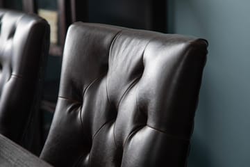 Dijon Matgrupp 200 cm med 6 Tuva Fåtölj - Vintage Trä / Brun Pu - Products - Möbler - Bord & matgrupp - Matgrupp