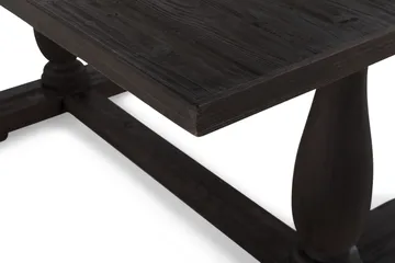 Dijon Utdragbart Rektangulärt Matbord 200–245 cm i Trä med Valnötsutseende - Mörkbrun - Products - Möbler - Bord & matgrupp - Matbord & köksbord