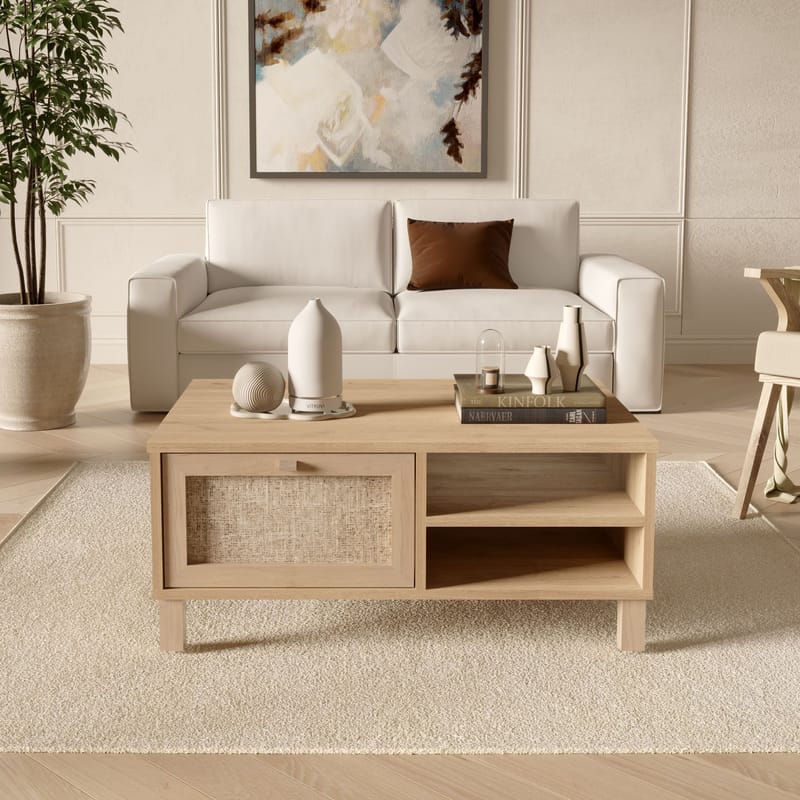 Dune Soffbord 90x38,6x60 cm - Ek - Products - Möbler - Bord & matgrupp - Soffbord