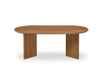 Edda Soffbord Oval 120 cm - Ek - Products - Möbler - Bord & matgrupp - Soffbord