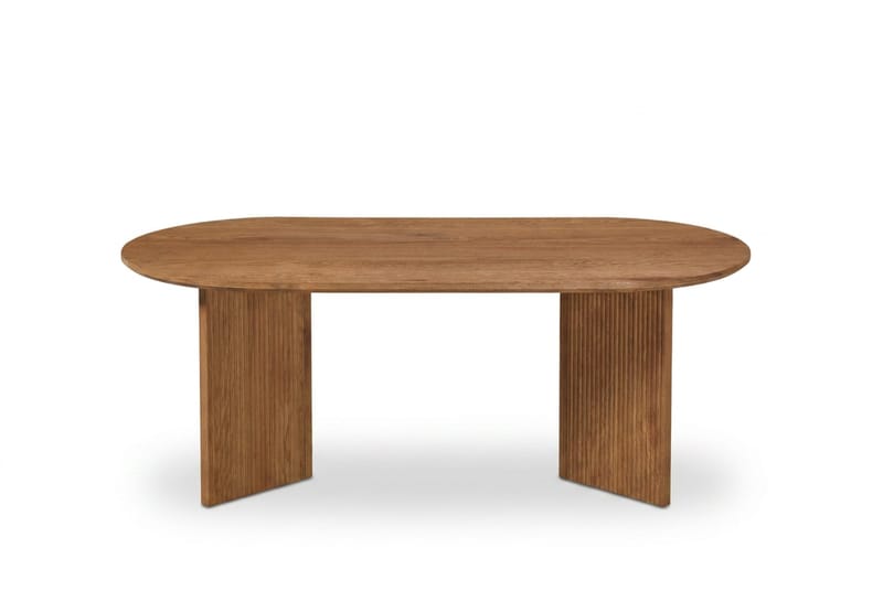 Edda Soffbord Oval 120 cm - Ek - Products - Möbler - Bord & matgrupp - Soffbord