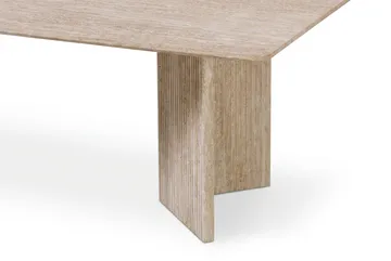 Edda Soffbord Rektangulär 120 cm - Travertin - Products - Möbler - Bord & matgrupp - Soffbord