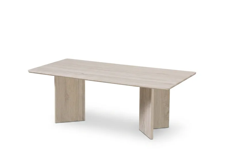 Edda Soffbord Rektangulär 120 cm - Vitlaserad ek - Products - Möbler - Bord & matgrupp - Soffbord