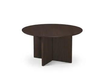 Edda Soffbord Rund 85 cm - Rökt ek - Products - Möbler - Bord & matgrupp - Soffbord