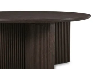 Edda Soffbord Rund 85 cm - Rökt ek - Products - Möbler - Bord & matgrupp - Soffbord