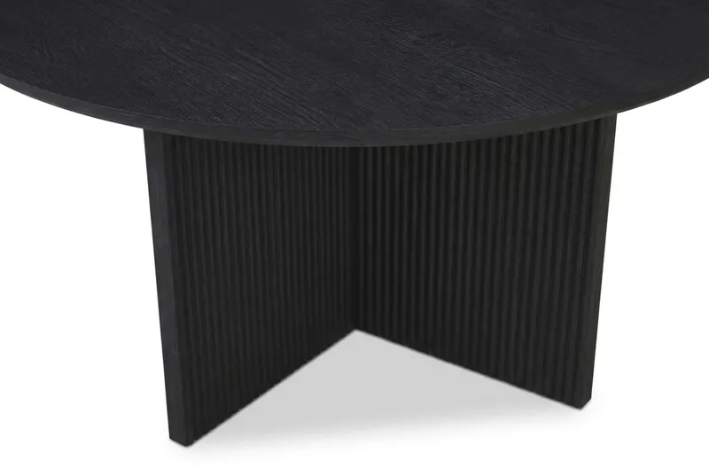 Edda Soffbord Rund 85 cm - Svart - Products - Möbler - Bord & matgrupp - Soffbord