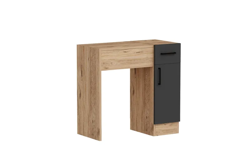 Elgar Sminkbord 77 cm, Brun/Antracit