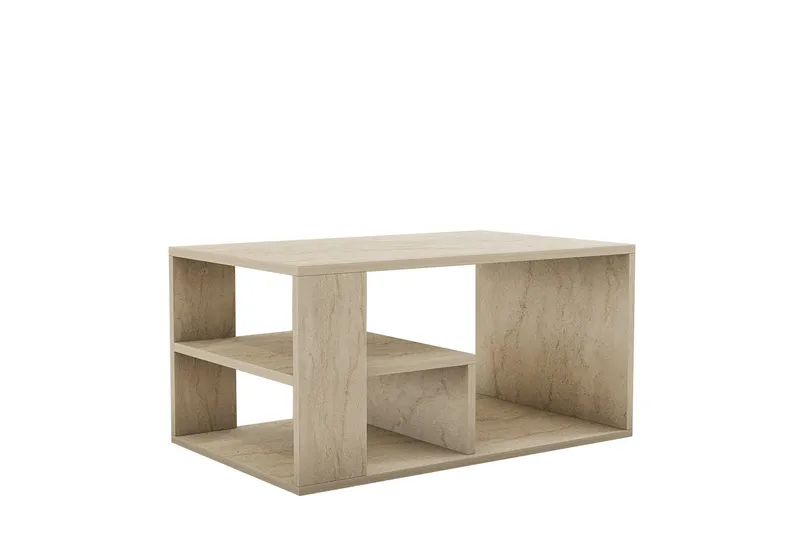 Eros Soffbord 80 cm Beige - Beige - Products - Möbler - Bord & matgrupp - Soffbord