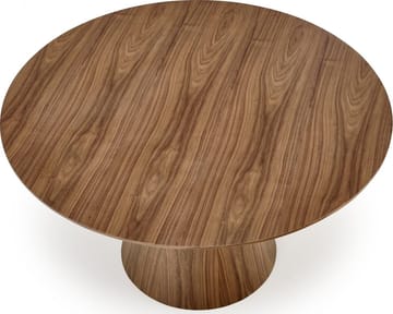 Float runt matbord i valnöt Ø137 cm - Valnöt - Products - Möbler - Bord & matgrupp - Matbord & köksbord