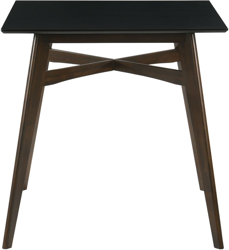 Florence barbord 90x90 cm - Valnöt/svart - Valnöt/Svart - Products - Möbler - Bord & matgrupp - Barbord & ståbord