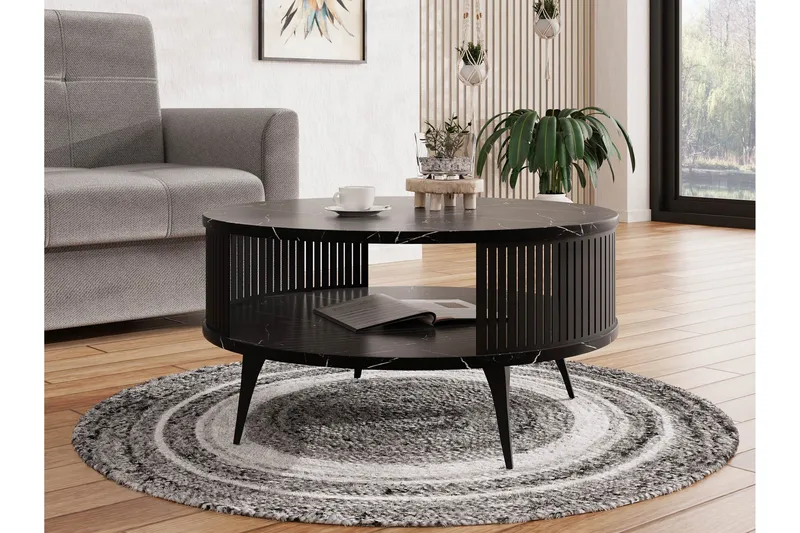 Galia Soffbord 75 cm - Svart - Products - Möbler - Bord & matgrupp - Soffbord