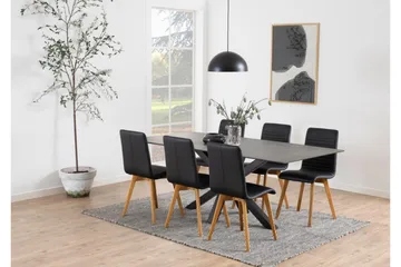 Ganesh Matbord 100 cm Rektangulär - Svart - Products - Möbler - Bord & matgrupp - Matbord & köksbord