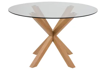 Ganesh Matbord 119 cm Rund - Transparent - Products - Möbler - Bord & matgrupp - Matbord & köksbord