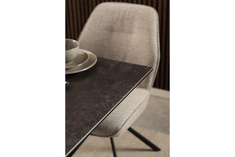 Ganesh Matbord 80 cm Rektangulär - Svart - Products - Möbler - Bord & matgrupp - Matbord & köksbord