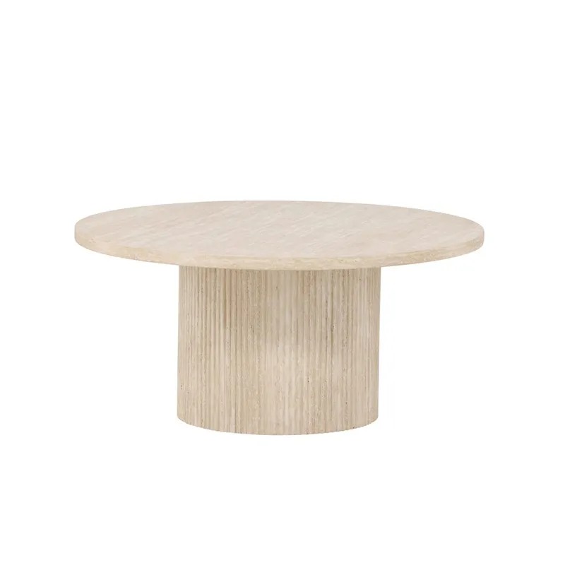 Härön Soffbord 80 cm, Beige