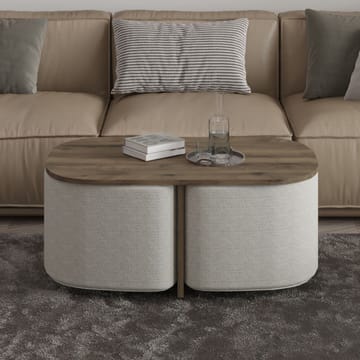 Hu Soffbordsset 90x42,9x45 cm - Antik valnöt - Products - Möbler - Bord & matgrupp - Soffbord