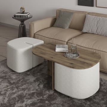 Hu Soffbordsset 90x42,9x45 cm - Antik valnöt - Products - Möbler - Bord & matgrupp - Soffbord