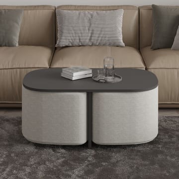 Hu Soffbordsset 90x42,9x45 cm - Antracit - Products - Möbler - Bord & matgrupp - Soffbord
