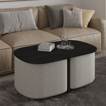 Hu Soffbordsset 90x42,9x45 cm - Svart - Products - Möbler - Bord & matgrupp - Soffbord