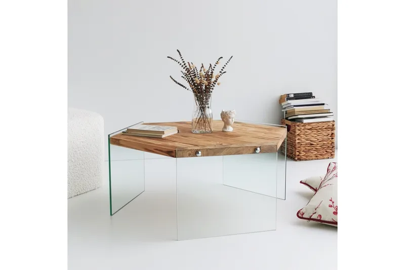 Huven Soffbord 80 cm - Natur - Products - Möbler - Bord & matgrupp - Soffbord