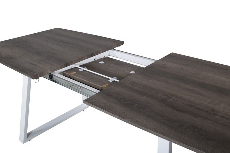 Inca Matbord 160 cm Förlängningsbart - Grå/Vit - Products - Möbler - Bord & matgrupp - Matbord & köksbord