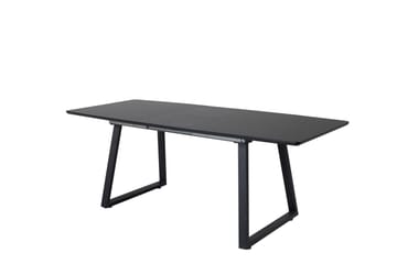 Inca Matbord 160 cm Förlängningsbart - Svart - Products - Möbler - Bord & matgrupp - Matbord & köksbord