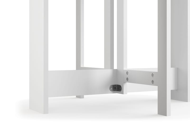 Jeba Rektangulärt Matbord med klaffar 80 cm med plats för 4 personer - Vit - Products - Möbler - Bord & matgrupp - Matbord & köksbord