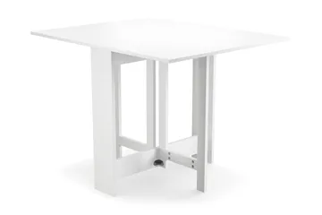 Jeba Rektangulärt Matbord med klaffar 80 cm med plats för 4 personer - Vit - Products - Möbler - Bord & matgrupp - Matbord & köksbord