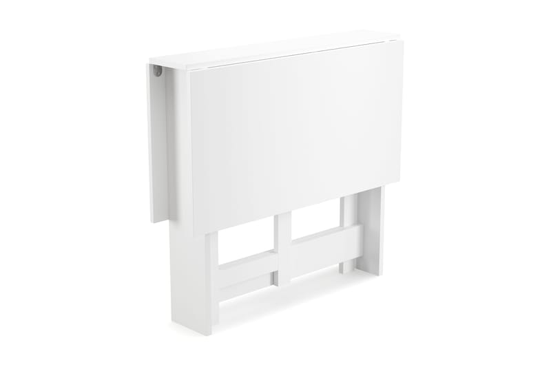 Jeba Rektangulärt Matbord med klaffar 80 cm med plats för 4 personer - Vit - Products - Möbler - Bord & matgrupp - Matbord & köksbord