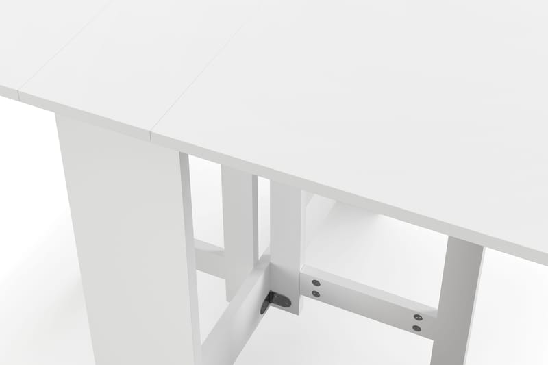 Jeba Rektangulärt Matbord med klaffar 80 cm med plats för 4 personer - Vit - Products - Möbler - Bord & matgrupp - Matbord & köksbord