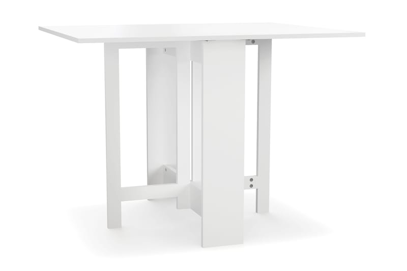 Jeba Rektangulärt Matbord med klaffar 80 cm med plats för 4 personer - Vit - Products - Möbler - Bord & matgrupp - Matbord & köksbord