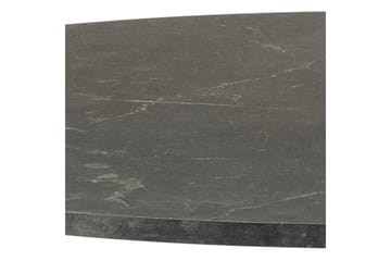 Jora Matbord 110 cm Runt - Svart/Matt Svart - Products - Möbler - Bord & matgrupp - Marmorbord