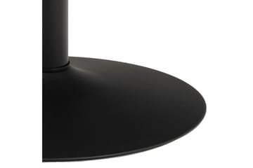 Jora Matbord 110 cm Runt - Svart/Matt Svart - Products - Möbler - Bord & matgrupp - Marmorbord