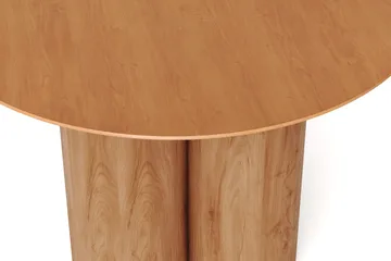 Juno Runt Matbord ø110 cm Fanér - Ek - Products - Möbler - Bord & matgrupp - Matbord & köksbord