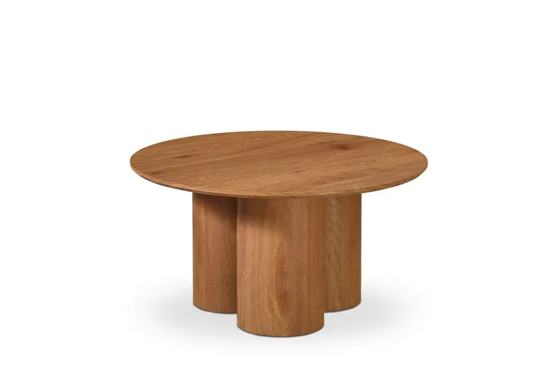 Juno Soffbord Rund 85 cm - Ek - Products - Möbler - Bord & matgrupp - Soffbord