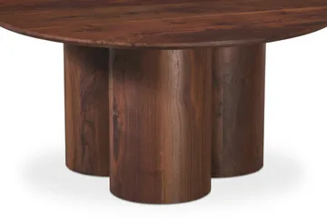 Juno Soffbord Rund 85 cm - Valnöt - Products - Möbler - Bord & matgrupp - Soffbord