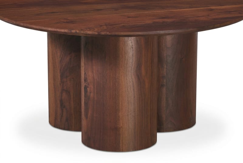 Juno Soffbord Rund 85 cm - Valnöt - Products - Möbler - Bord & matgrupp - Soffbord