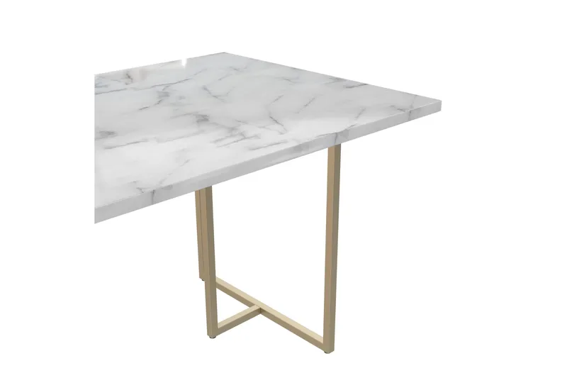 Kaiti Matbord Marmor - Vit - Products - Möbler - Bord & matgrupp - Matbord & köksbord