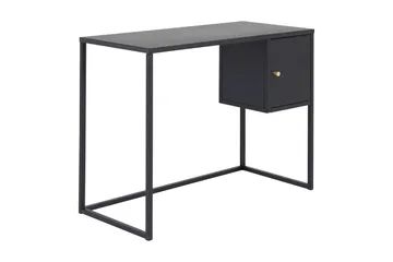 Bakal Skrivbord 95 cm med Förvaring Skåp - Svart - Products - Möbler - Bord & matgrupp - Kontorsbord - Datorbord