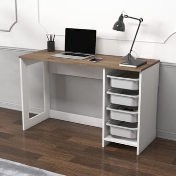 Branik Skrivbord 120x73x45 cm - Antik valnöt - Products - Möbler - Bord & matgrupp - Kontorsbord - Datorbord