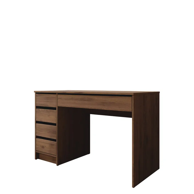 Harland Skrivbord 120 cm - brun - Products - Möbler - Bord & matgrupp - Kontorsbord - Datorbord